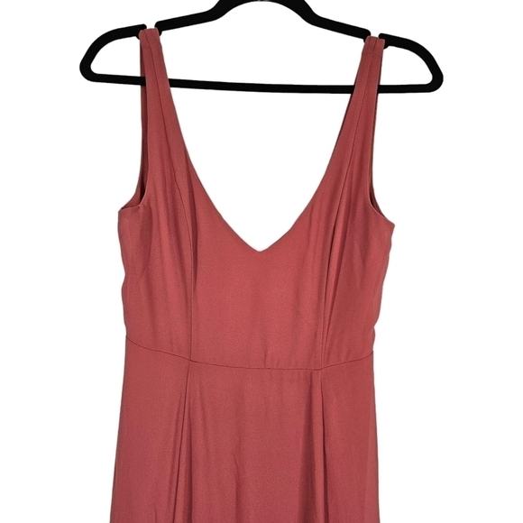 SHOW ME YOUR MUMU JENN SUNSET ROSE CHIFFON MAXI DRESS 🌹 NWOT - Picture 5 of 13